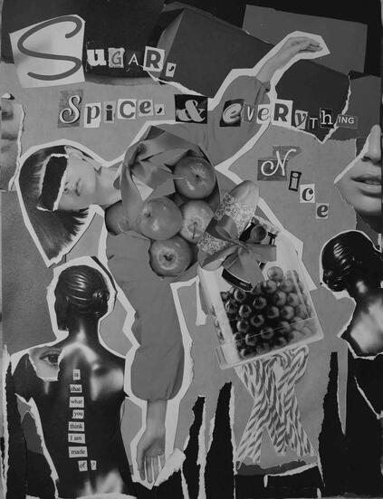 "Sugar, Spice, and Everything Nice" is that what you think I'm made of? | scan | a femme fatale vent piece.