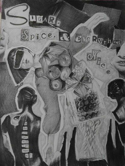 &quot;Sugar, Spice, and Everything Nice&quot; is that what you think I&#39;m made of? | sketch | a femme fatale vent piece.