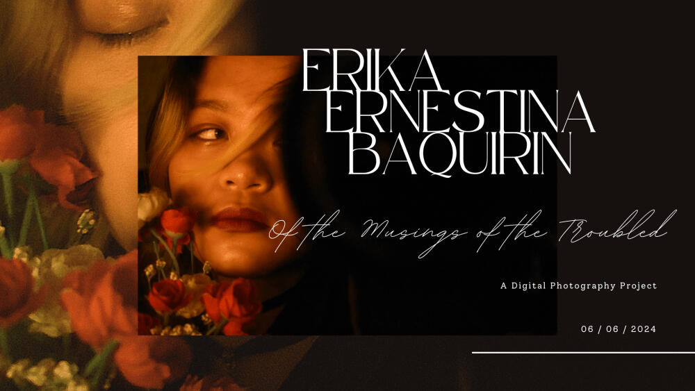 Of the Musings of the Troubled. A Digital photobook.